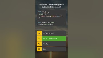#TestYourJavaScript  15 / 100 JavaScript MCQ & Answer #javascript #programming #coding #procademy