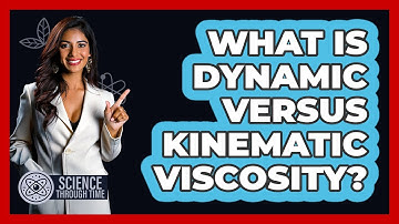 What Is Dynamic Versus Kinematic Viscosity?