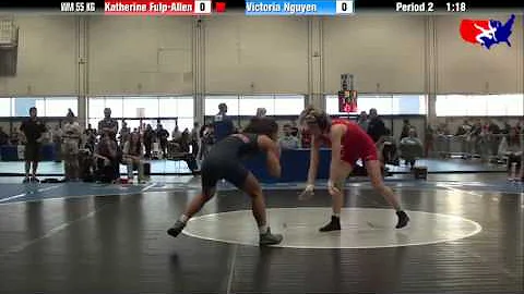 Katherine Fulp-Allen vs. Victoria Nguyen at 2013 L...
