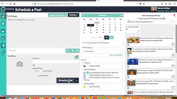 FB Party Training #7:  Scheduling a Post in CinchShare