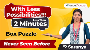 BOX based Puzzle Reasoning | Tips and Tricks for All Bank Exams | Veranda Race