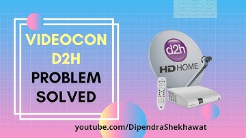 Videocon d2h Date and Time Synchronize Error SOLVED | Videocon D2H