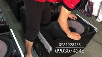 👍👍Bán khuyến mãi 10 cặp loa array 40 bass neo bi 8.800/1 cặp mẫu mới/ Âm thanh ánh sáng Thanh Huy