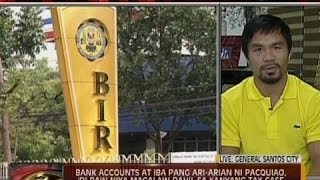 24Oras: P2.2-B na halaga ng buwis, hinahabol ng BIR kay Pacquiao