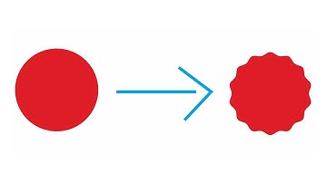 [CorelDraw] Chuyển hình tròn thành hình gợn sóng bằng công cụ Distort