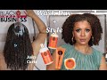 Quick Wash Day & Simple Hairstyle | Natural Hair With Miracle 9