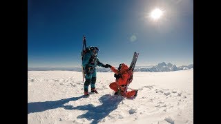 Climbing and skiing Cho Oyu, sixth highest peak in the world