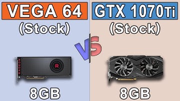 RX Vega 64 vs GTX 1070 Ti | New Games Benchmarks