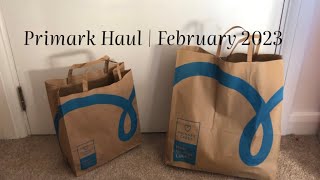 PRIMARK HAUL | FEBRUARY 2023 | CLOTHES, ACCESSORIES, HOME &amp; MORE!