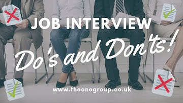 Job Interview Do