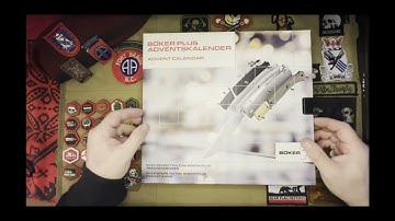 The 24 days of Christmas gives us a Boker Plus Advent Calendar. A Christmas knife in 24 days.