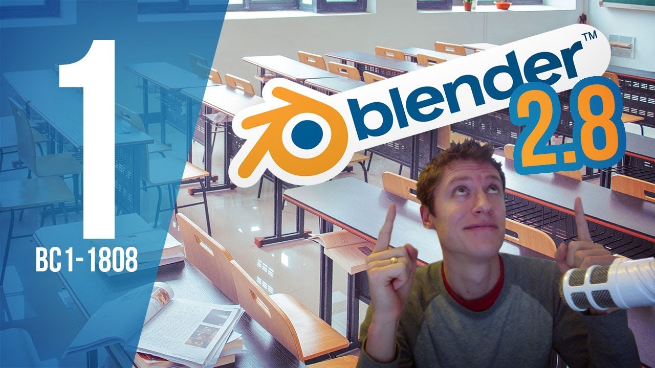 computer graphics book Getting Started in Blender using 2.8 - BC1-1808 - Week 1