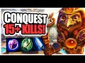 RA MID HAS INSANE LVL 5 KILL POTENTIAL (Smite Conquest)