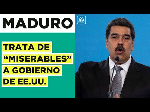 'Miserables': Maduro critica