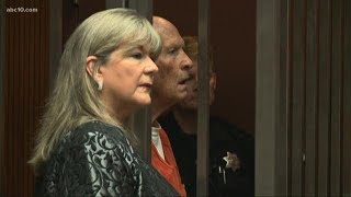 Accused Golden State Killer, Joseph DeAngelo, hears his charges