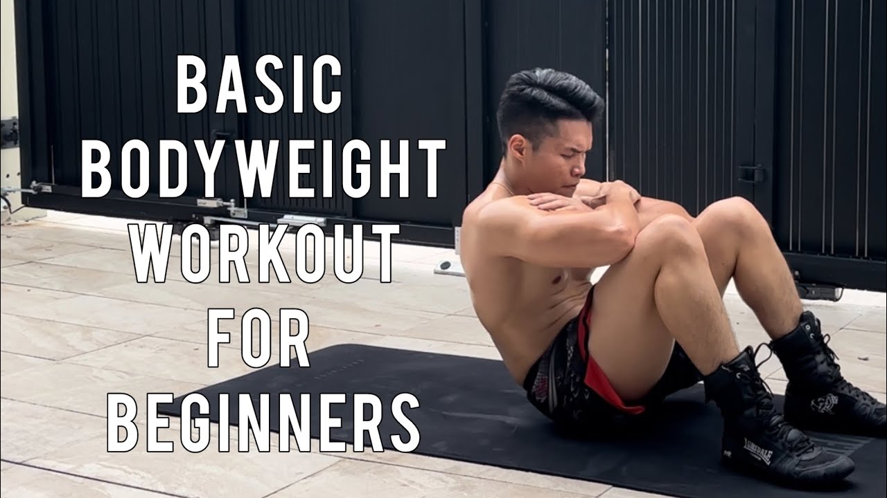 Basic Body Workout For Beginners! - YouTube