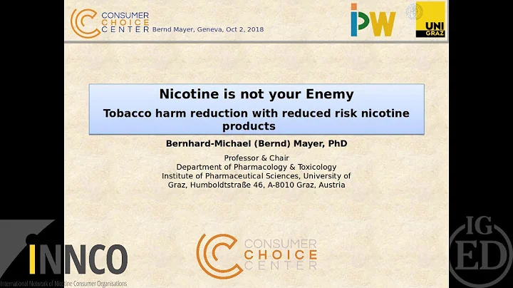 Nicotine is not your Enemy