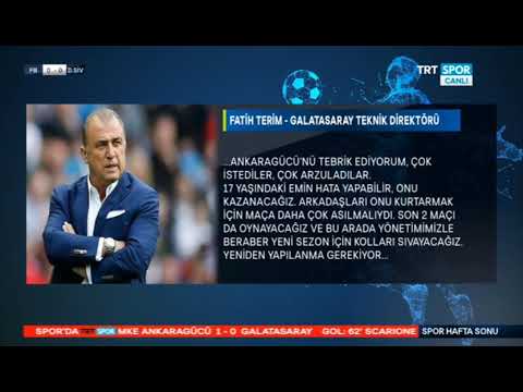 Fatih Terim'den Maç