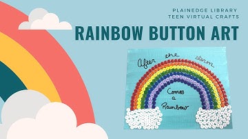 Rainbow Button Art
