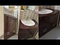 counter top wash basin wood cabinet review full detail