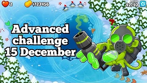 Bloons TD6 advanced daily challenge / 15 December / Why is bloon solver enabled by Ashtones