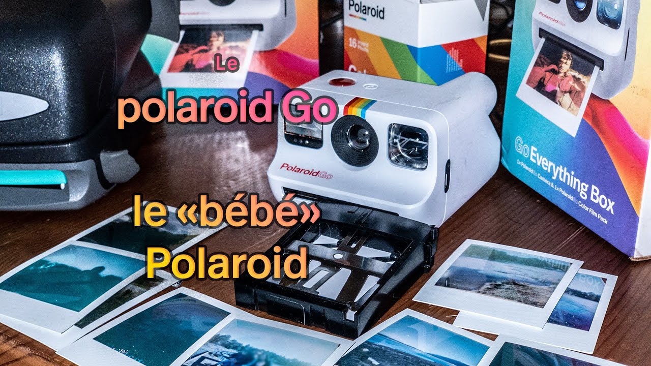 Appareil photo Polaroid Go blanc instantané