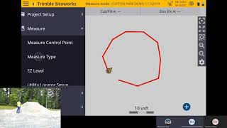 SITEWORKS FAQ:  Taking a stockpile measurement with Trimble Siteworks