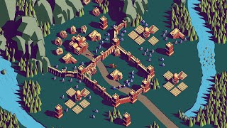 Thronefall: Build, Defend, Conquer - A Minimalist Strategy Game | Demo Gameplay