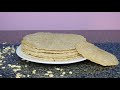 (1 ÚNICO INGREDIENTE PRINCIPAL) TORTILLAS DE AVENA/ BIEN EXPLICADO