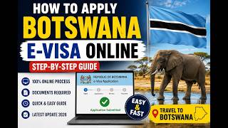 How to Apply Botswana e-Visa Online | Step-by-Step Botswana Visa Application Guide screenshot 4