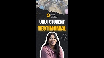 UXUI Design Course | Student Testimonial | School Of Techies