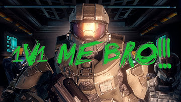 1v1 Me Bro!!! MCC Halo 4 Custom Games