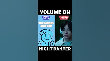 Thumbnail of NIGHT DANCER: English vs Japanese… #imase #nightdancer #willstetson #shorts