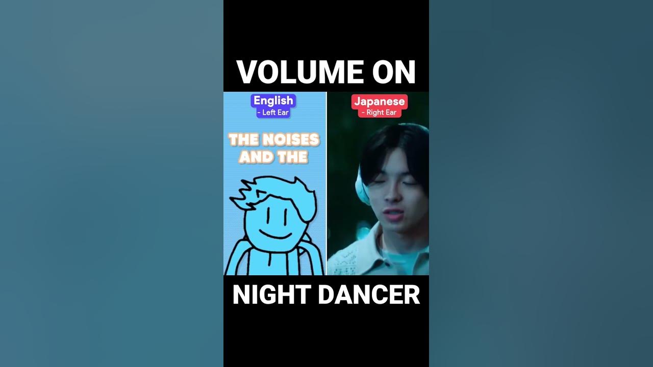 NIGHT DANCER: English vs Japanese… #imase #nightdancer #willstetson #shorts