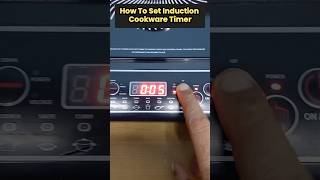 How To Set A Timer In Induction Cookware Pigeon Induction Cooktop