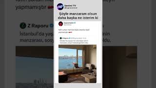 İstanbulda Yaşayan Vatandaşın Boğaz Manzarası Keyfi