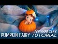 Halloween Pumpkin Fairy | Polymer Clay Tutorial | Simple Fairy