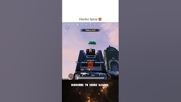 hacker spray 🔥 #bgmi #pubg #pubgmobile #shorts