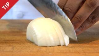 How to Chop an Onion Without Crying  CHOW Tip