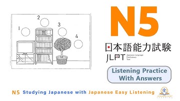 NEW JLPT N5 JAPANESE LISTENING PRACTICE TEST July 2025 WITH ANSWERS #jlptn5 #natn5 #jlpt_n5_2025