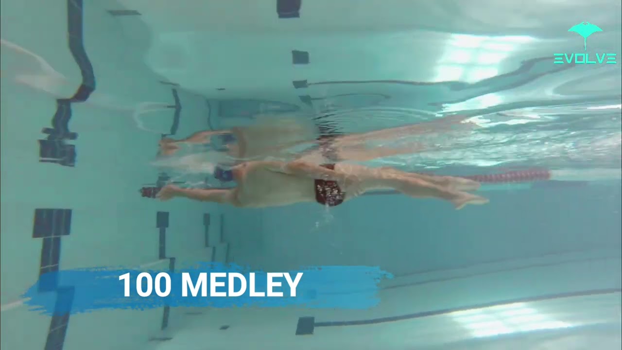 100m MEDLEY - Filmagem subaquática (Técnica NATAÇÃO)