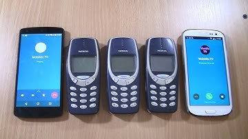 WhatsApp Incoming & Outgoing call at the Same Time LG Google Nexus 5  & Samsung Galaxy S3 & 3 Nokia