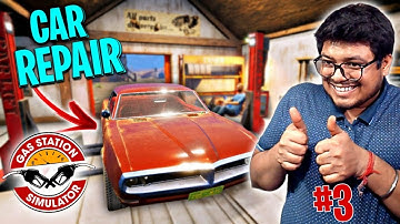 Open Workshop To Repair Cars - Gas Station Simulator - PART 3 (HINDI)