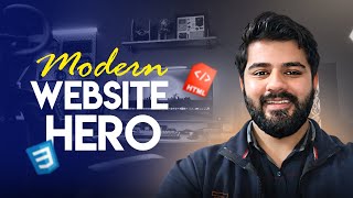 Build a STUNNING Hero Section with Simple HTML & CSS Tricks