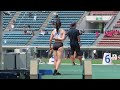 女子１００m　part1