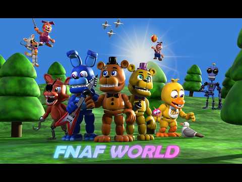 Glitchworld &amp; Scott Cawthon FNaF World Multiplayer Update! Live Stream!