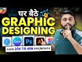 Earn  30k rs per month graphic designing   graphic design career in india 2024 complete guide