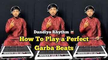 How To Play a Perfect Garba Beats | Dandiya Rhythm | Navratri 2024 | Spd20pro - Rama Krishna Drums