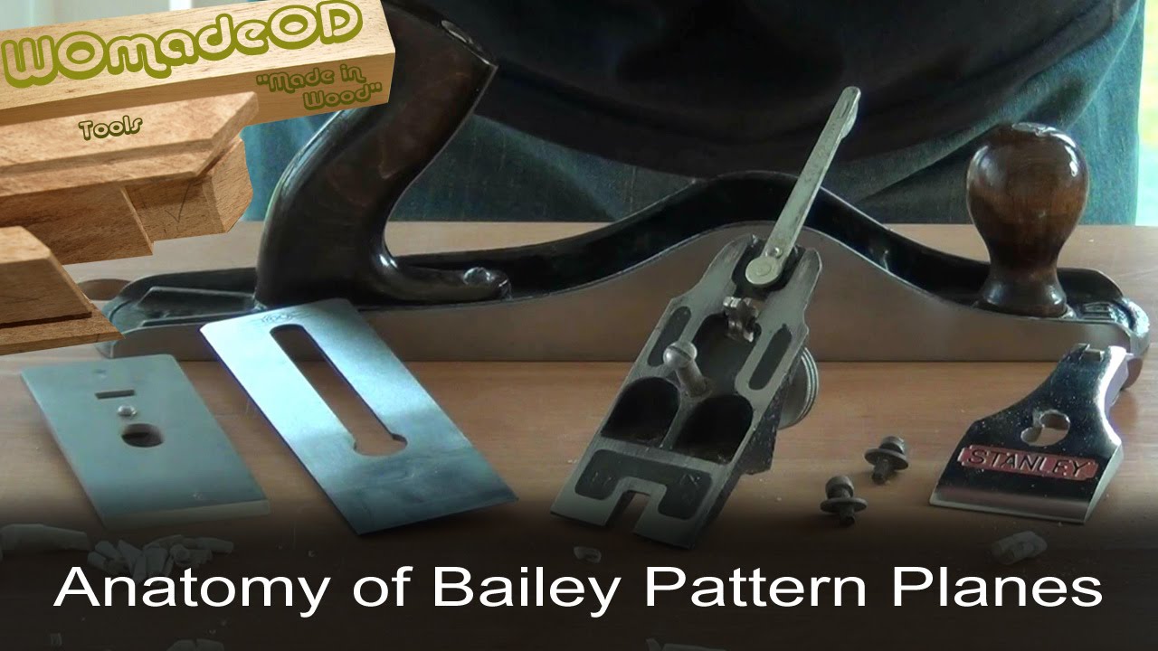 Stanley Bailey Bench Planes An Anatomy YouTube