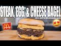 ANABOLIC STEAK, EGG, & CHEESE BAGEL | The BEST Breakfast Sandwich! | Easy Copycat McDonald's Recipe